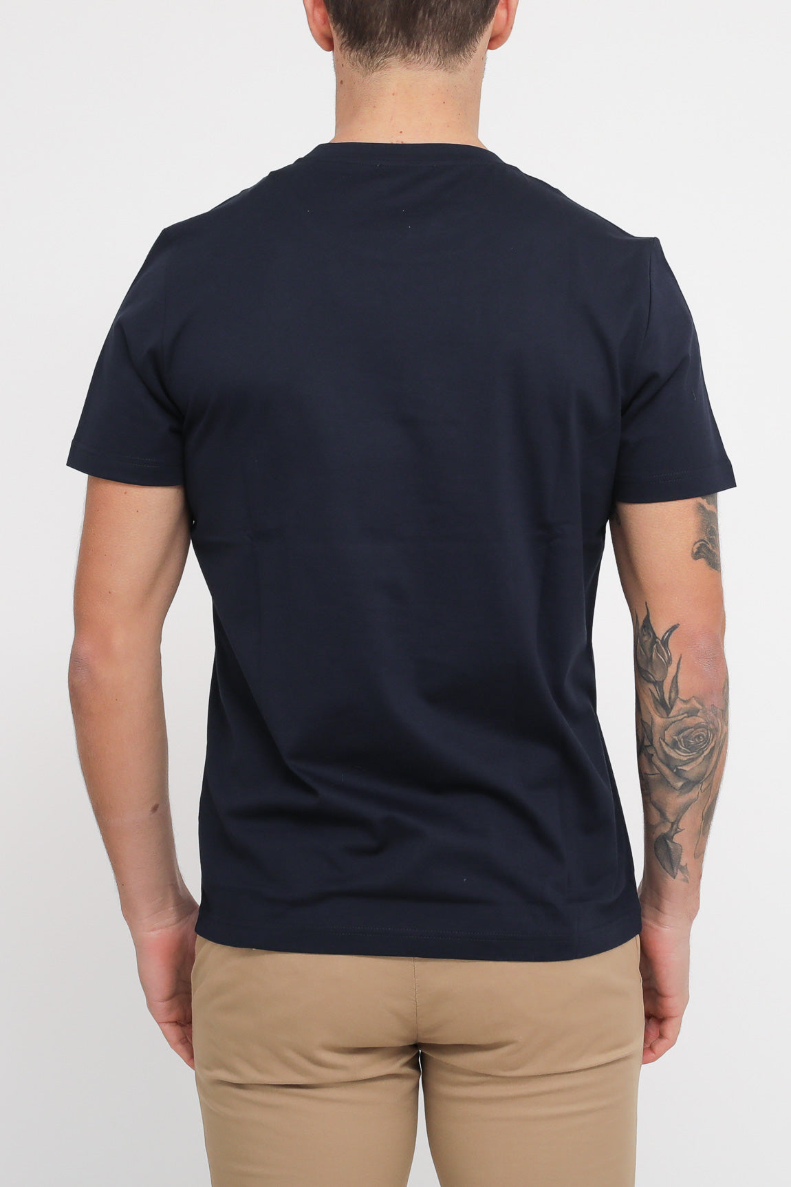 Dondup T-shirt In Cotone Blu Uomo - 4