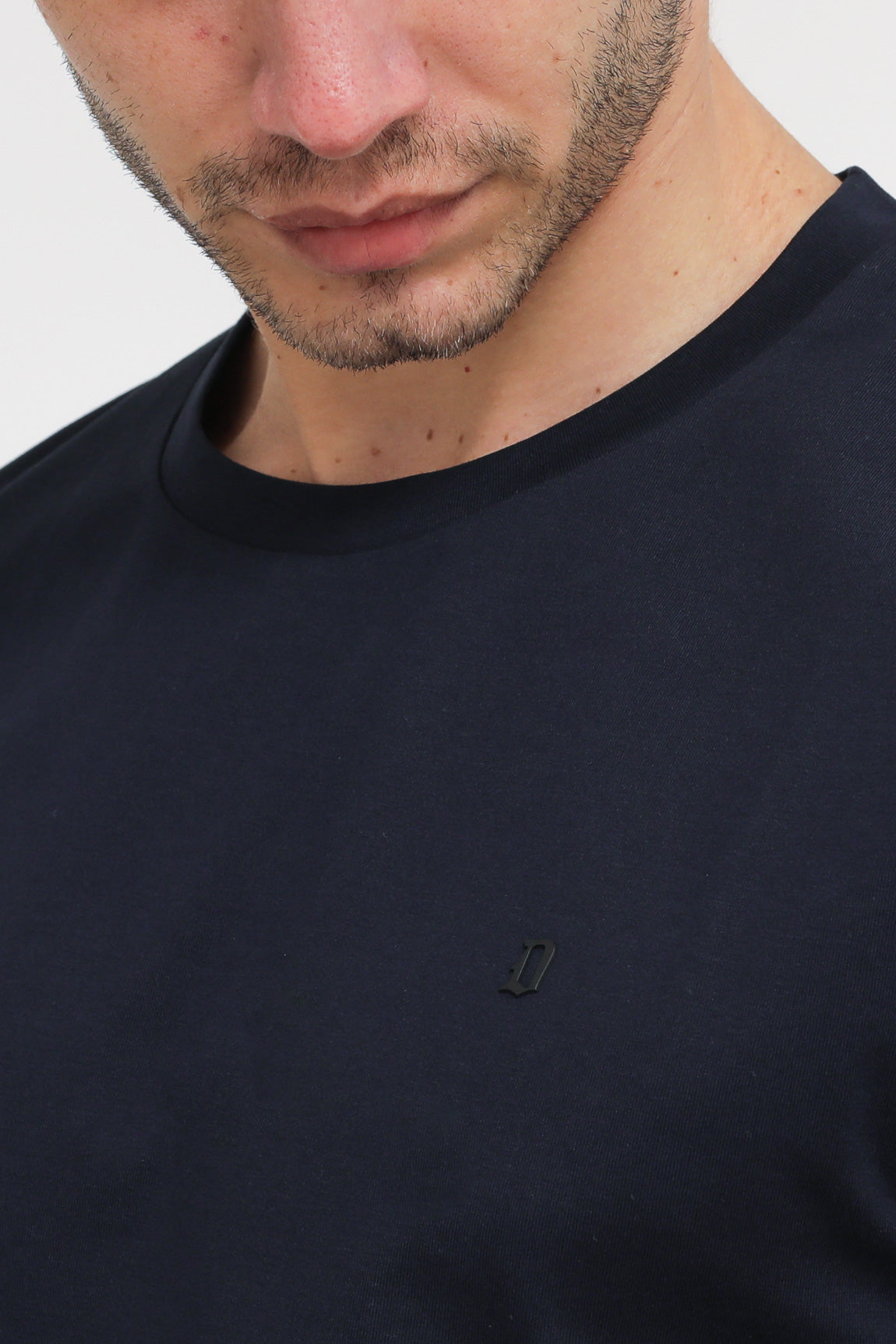 Dondup T-shirt In Cotone Blu Uomo - 3