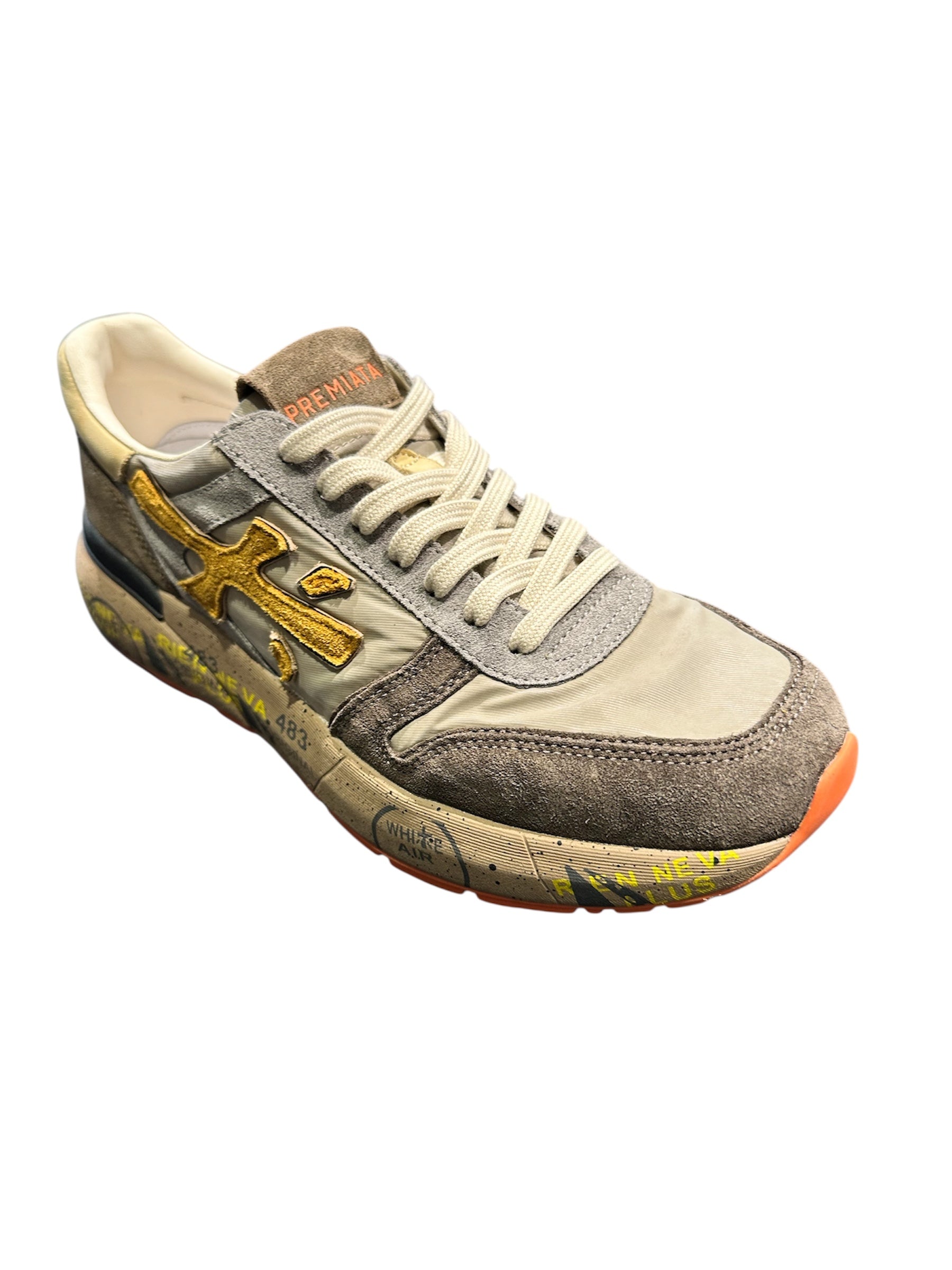  Premiata Mick Beige Uomo - 2