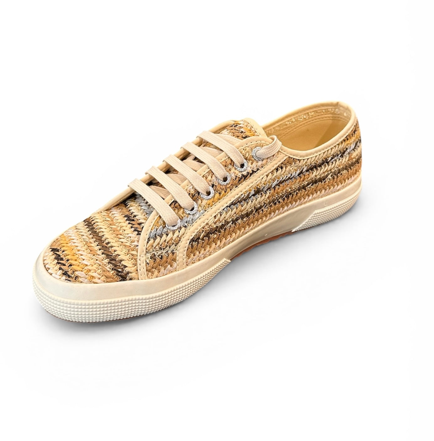  Superga Sneaker Raffia Beige Uomo - 2