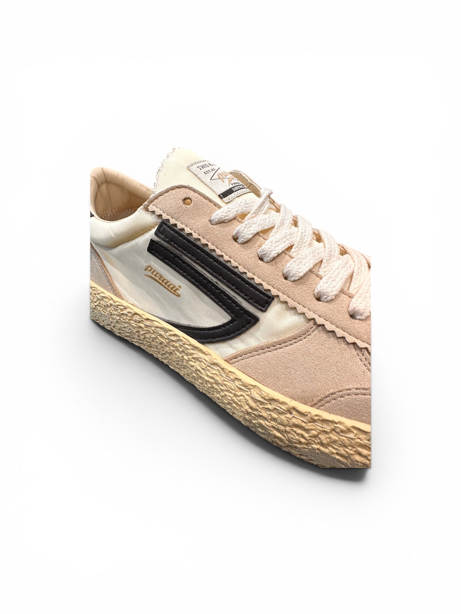  Puraai Vintage Nylon Eggshell Uomo - 2